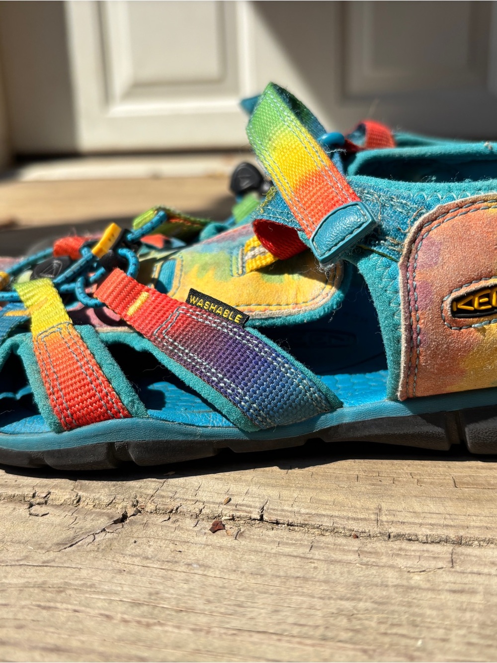 Keen Kids rainbow sandals